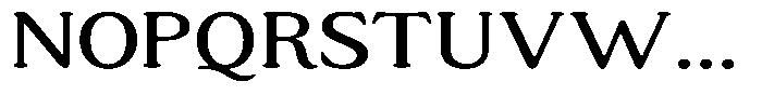 Astheric Light Expanded Font UPPERCASE