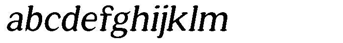 Astheric Light Semi Condensed Italic FONT