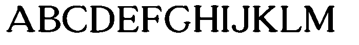 Astheric Light Semi Expanded Font UPPERCASE