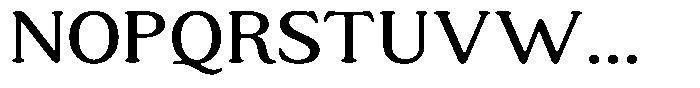 Astheric Light Semi Expanded Font UPPERCASE