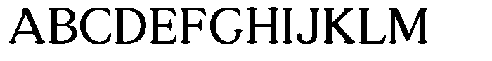 Astheric Light Font UPPERCASE