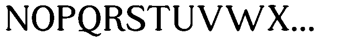 Astheric Light Font UPPERCASE