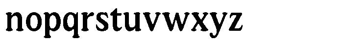 Astheric Medium Condensed Font LOWERCASE