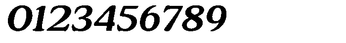 Astheric Medium Semi Expanded Italic Font OTHER CHARS