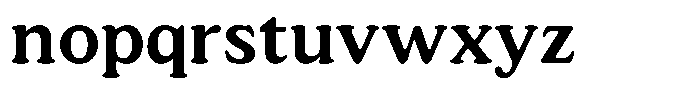 Astheric Medium Font LOWERCASE