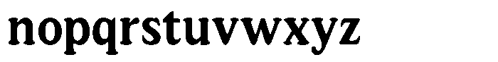 Astheric Semi Bold Condensed Font LOWERCASE