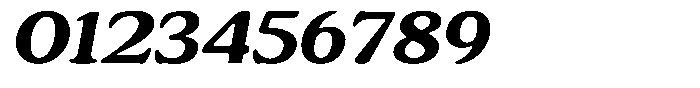 Astheric Semi Bold Expanded Italic Font OTHER CHARS