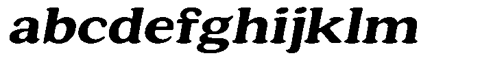 Astheric Semi Bold Expanded Italic FONT