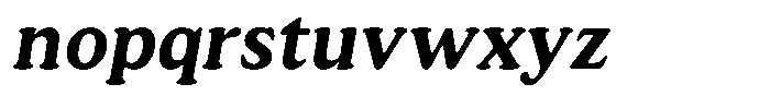 Astheric Semi Bold Semi Condensed Italic Font LOWERCASE