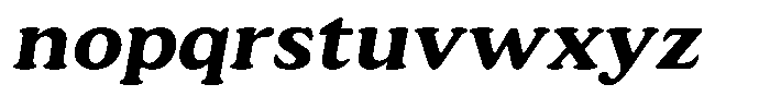 Astheric Semi Bold Semi Expanded Italic Font LOWERCASE