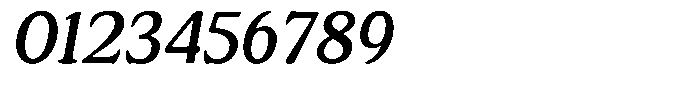 Astheric Semi Condensed Italic Font OTHER CHARS