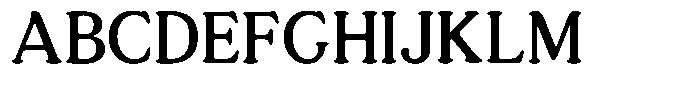 Astheric Semi Condensed Font UPPERCASE