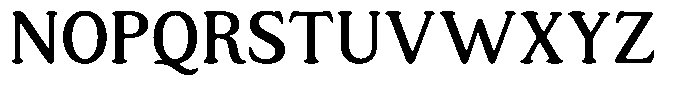 Astheric Semi Condensed Font UPPERCASE