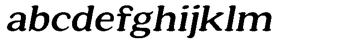 Astheric Semi Expanded Italic FONT