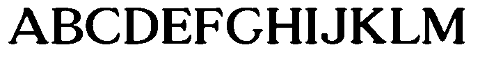 Astheric Semi Expanded Font UPPERCASE
