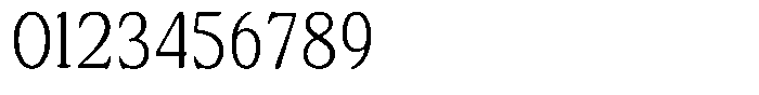 Astheric Thin Condensed Font OTHER CHARS