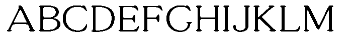 Astheric Thin Expanded Font UPPERCASE