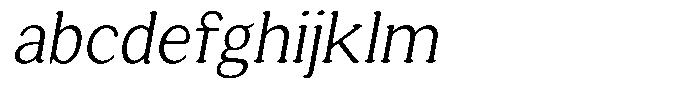 Astheric Thin Semi Condensed Italic FONT