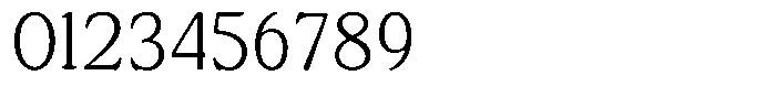 Astheric Thin Semi Condensed Font OTHER CHARS