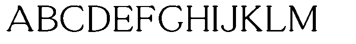 Astheric Thin Semi Expanded Font UPPERCASE