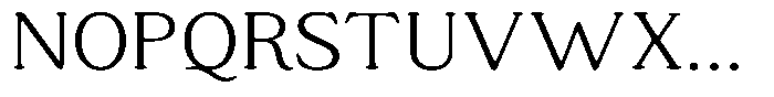Astheric Thin Semi Expanded Font UPPERCASE