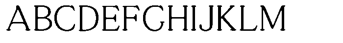 Astheric Thin Font UPPERCASE