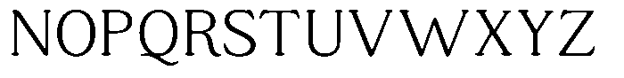 Astheric Thin Font UPPERCASE