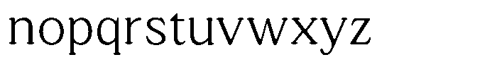 Astheric Thin Font LOWERCASE