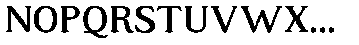 Astheric Variable Black Font UPPERCASE