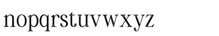 Asthetic Stamp Font LOWERCASE