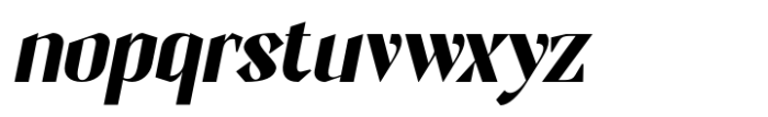 Asticus Italic Font LOWERCASE