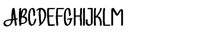 Astigan Font UPPERCASE