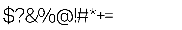 Astigmatic Astigmatic Extra Light Font OTHER CHARS