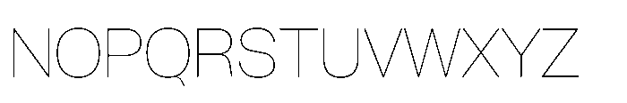Astigmatic Astigmatic Thin Font UPPERCASE