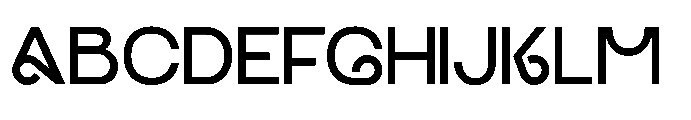 Astoin Font UPPERCASE