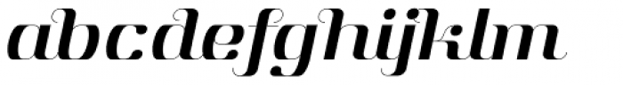 Aston Book Italic Font LOWERCASE