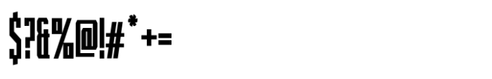 Aston Display Bold Font OTHER CHARS