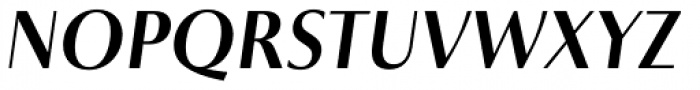 Astoria Classic Sans Medium Italic Font UPPERCASE