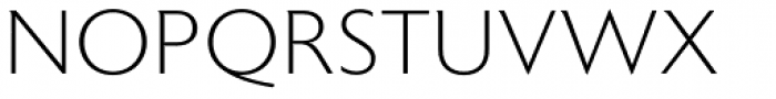 Astoria ExtraLight Font UPPERCASE