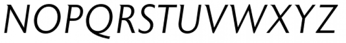 Astoria Light Italic Font UPPERCASE