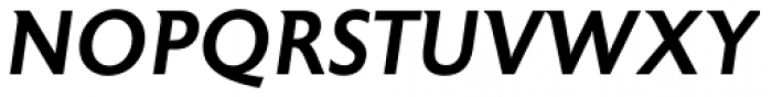 Astoria Medium Italic Font UPPERCASE