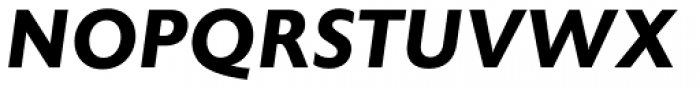 Astoria Sans Bold Italic Font UPPERCASE