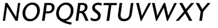 Astoria Sans Italic Font UPPERCASE