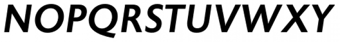 Astoria Sans Medium Italic Font UPPERCASE