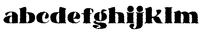 Astoria heavy Distort FONT