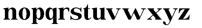 Astorina Black Condensed Font LOWERCASE