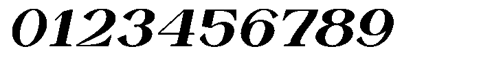 Astorina Black Expanded Slanted Font OTHER CHARS
