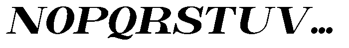 Astorina Black Expanded Slanted Font UPPERCASE