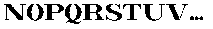 Astorina Black Expanded Font UPPERCASE