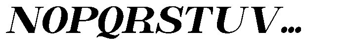 Astorina Black Slanted Font UPPERCASE